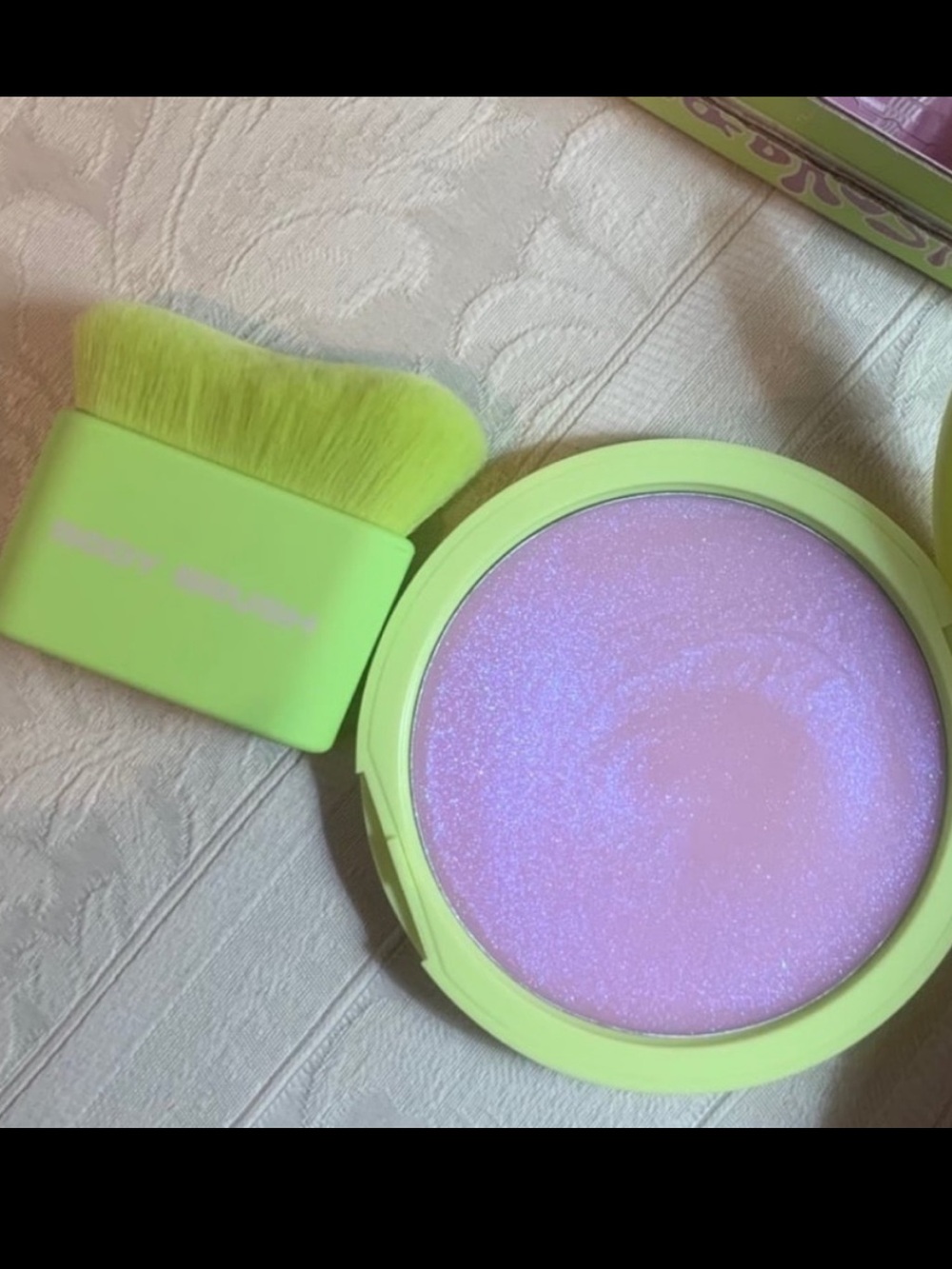 Made by Mitchell Slip Dew Cream Body Highlighter & Brush The Plaza BNIB